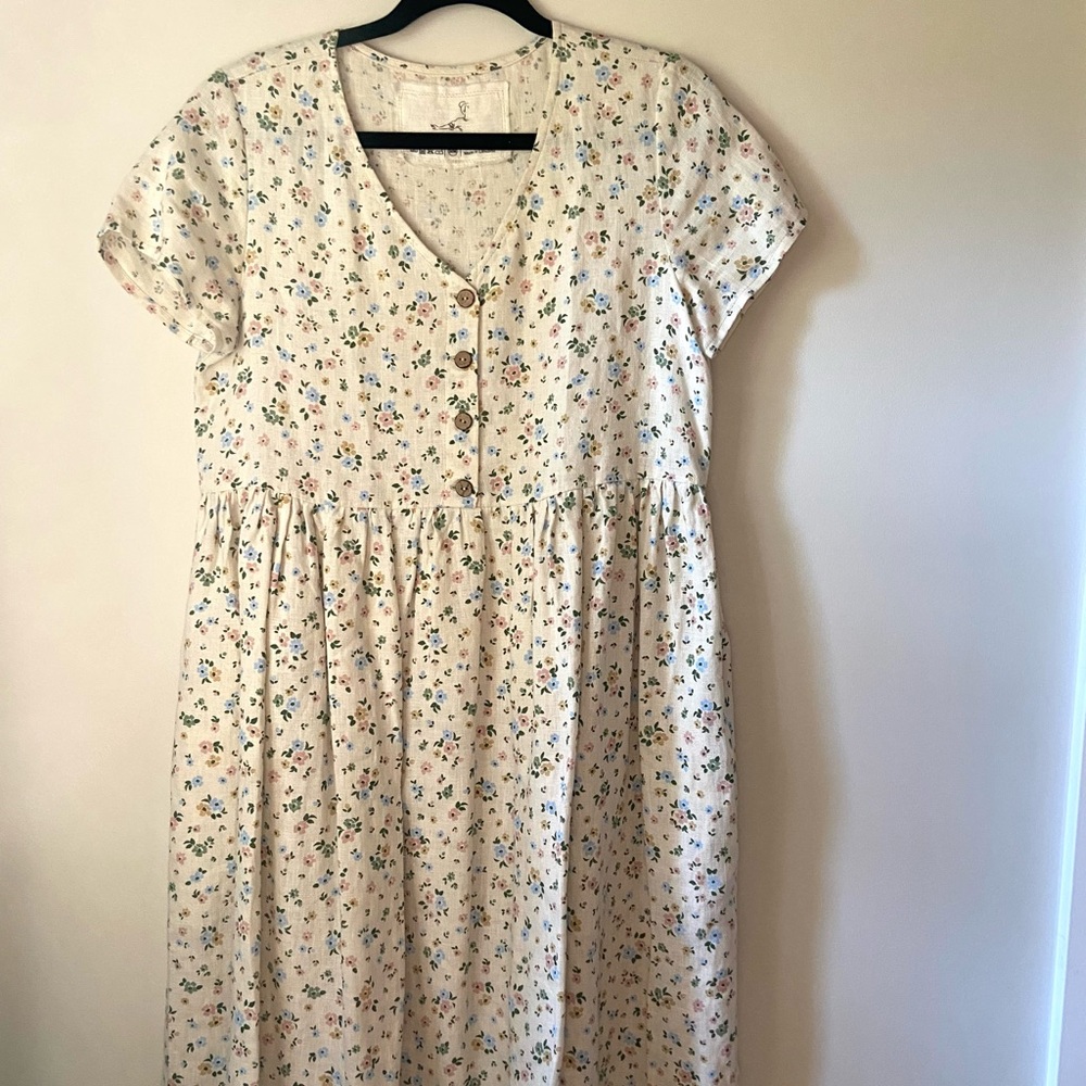 Not perfect linen mama dress